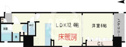 【間取り】 | アーバネックス心斎橋　使い勝手の良い間取り