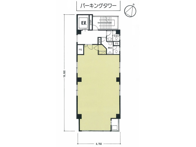 松陽ビルの間取り
