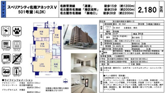  | 【スペリアシティ名南アネックスⅤ】✨️仲介手数料無料✨️東築地小学校・東港中学校