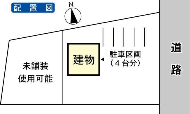 【間取り】 | 茨城町奥谷74-1テナント
