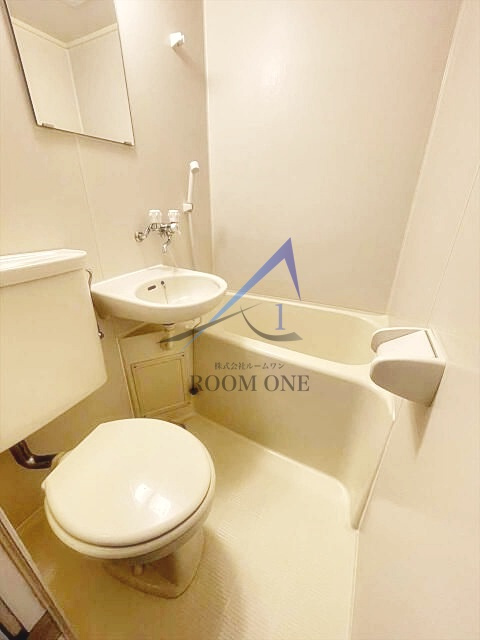 スカイコート登戸の浴室|お風呂です。