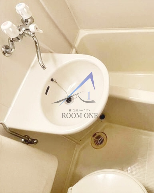 スカイコート登戸の洗面所|洗面台です。