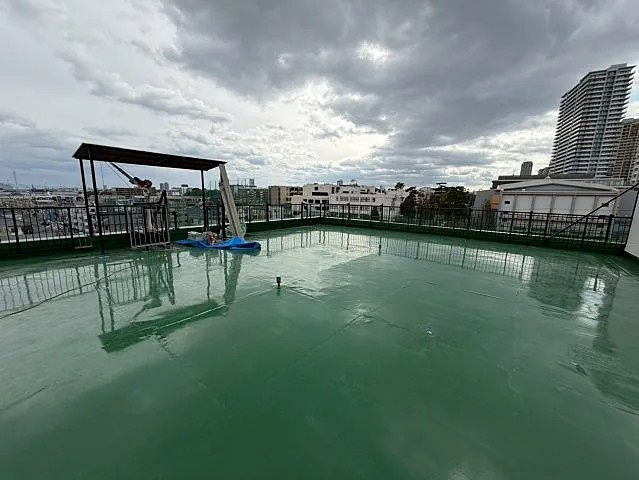 SORA住吉のバルコニー