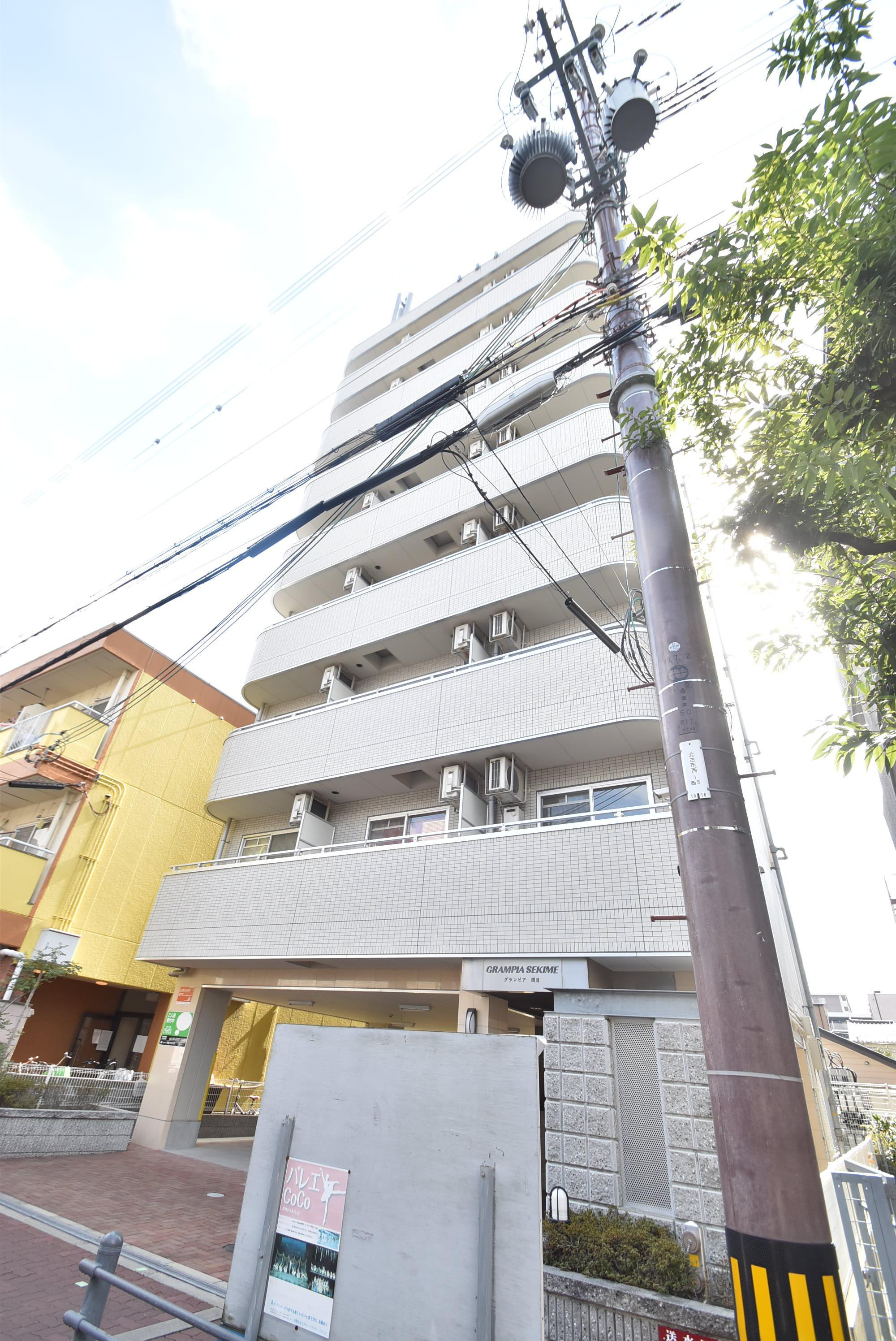 大阪市城東区関目４丁目の賃貸マンションの外観