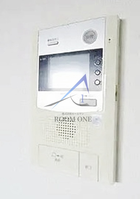 アマヴェル洗足のセキュリティ|モニター付きインターホンです。