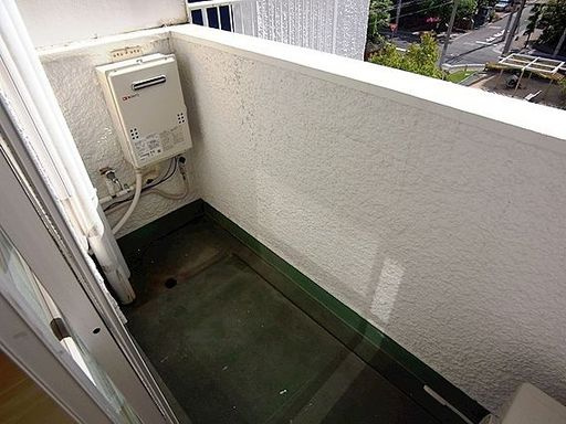 甲南本山コーポラスのバルコニー