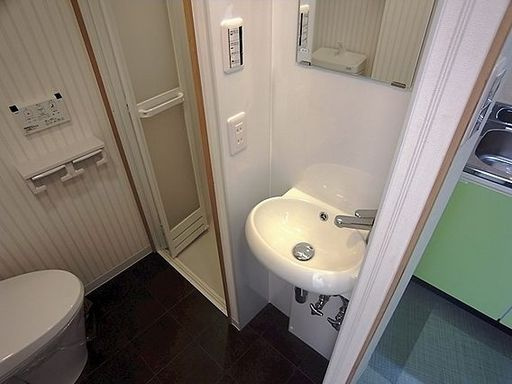 甲南本山コーポラスの洗面所