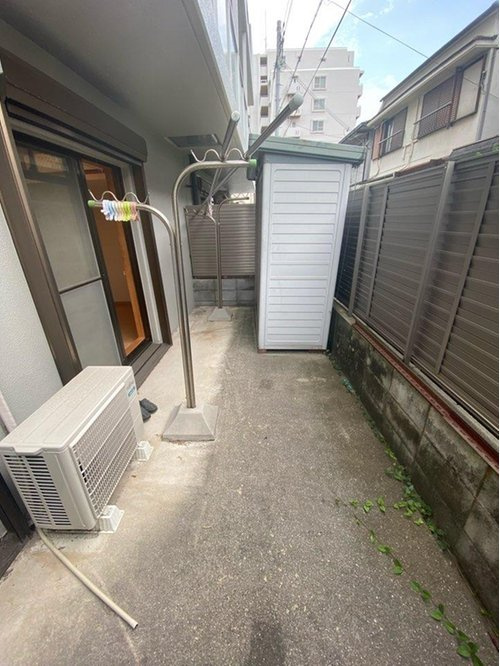 カサベラ西岡本のバルコニー