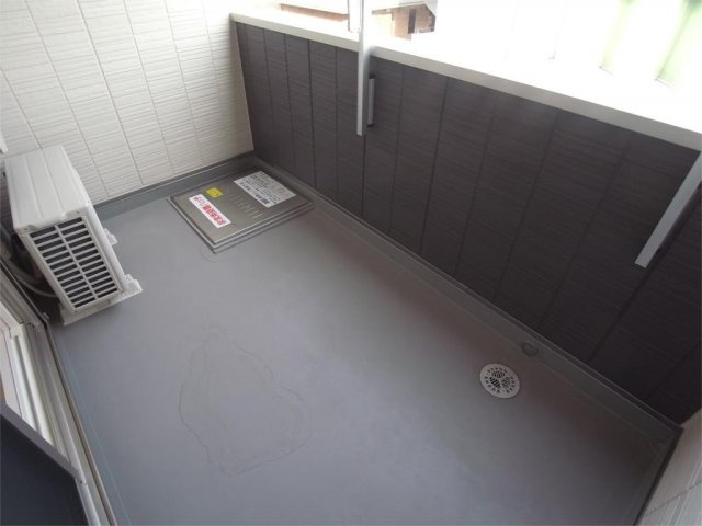 甲南コルンのバルコニー