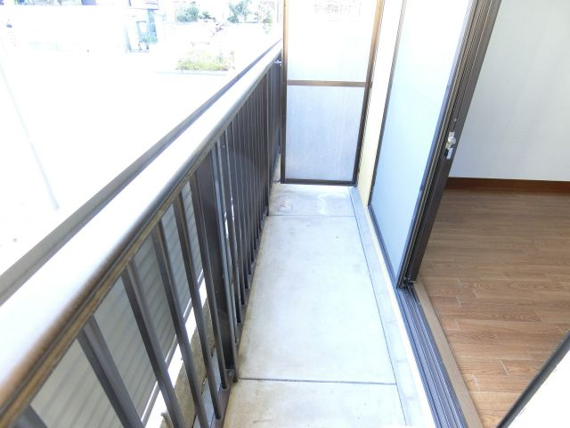 サンハイム千代田弐番館のバルコニー
