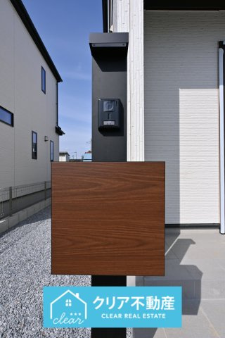 【設備】 | 太田市新田上江田町　GRAFARE | 門柱一体型のおしゃれなポスト