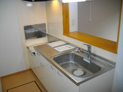 【キッチン】 | グレイス・ヴィラＢ | 使いやすいキッチンです