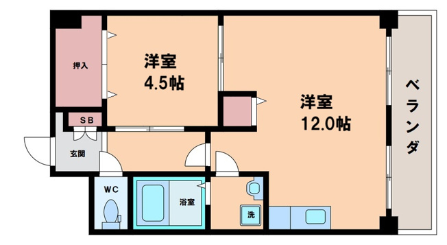 【間取り】 | タメキマンションⅢ