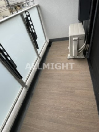 調布市上石原２丁目の賃貸マンションのバルコニー|※他部屋参考写真