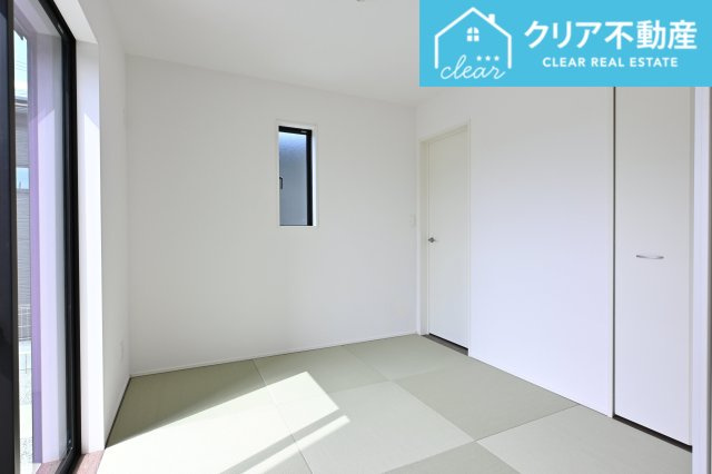 【和室】 | 太田市新田上江田町　GRAFARE | 一部屋は欲しい和室！縁なし畳はおしゃれでモダンな雰囲気です。