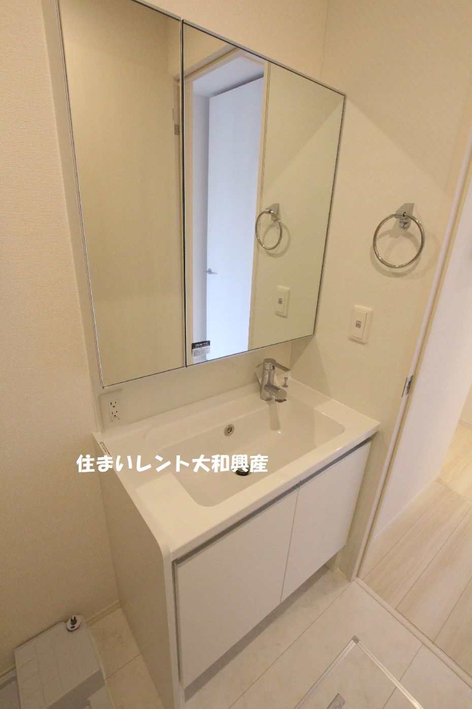 サンジェルマン中央林間２丁目の洗面所