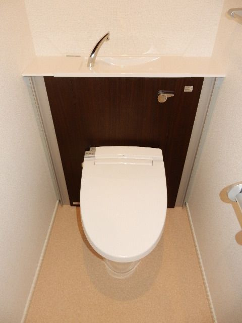ヴィラ　ウィステリアのトイレ