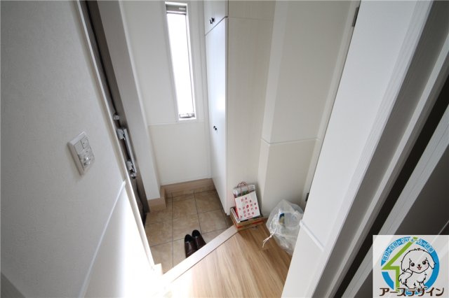 コリーヌの玄関