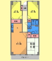 【間取り】 | パスティーユ石川台　は三都市アース中延店へお任せください！　ご内覧可能なお部屋は物件現地お待ち合わせご案内可能です！