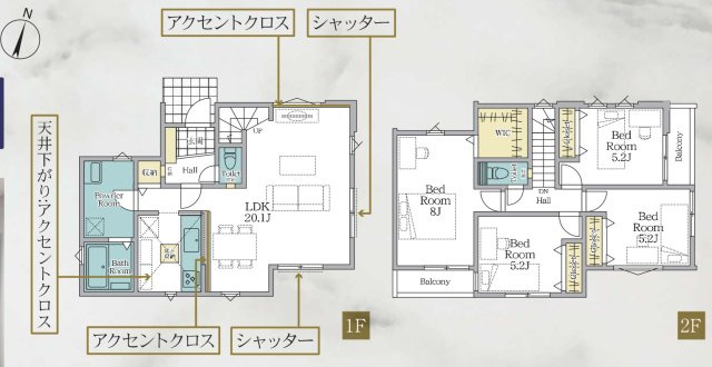 横浜市金沢区六浦南１丁目 新築戸建て【仲介手数料無料】の間取り