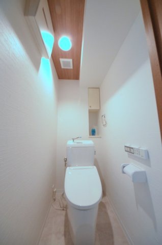 クレイドル東高須駅前のトイレ|トイレも新規交換済