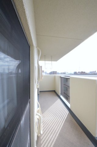 古江西町パークマンションのバルコニー|南西向きのバルコニー