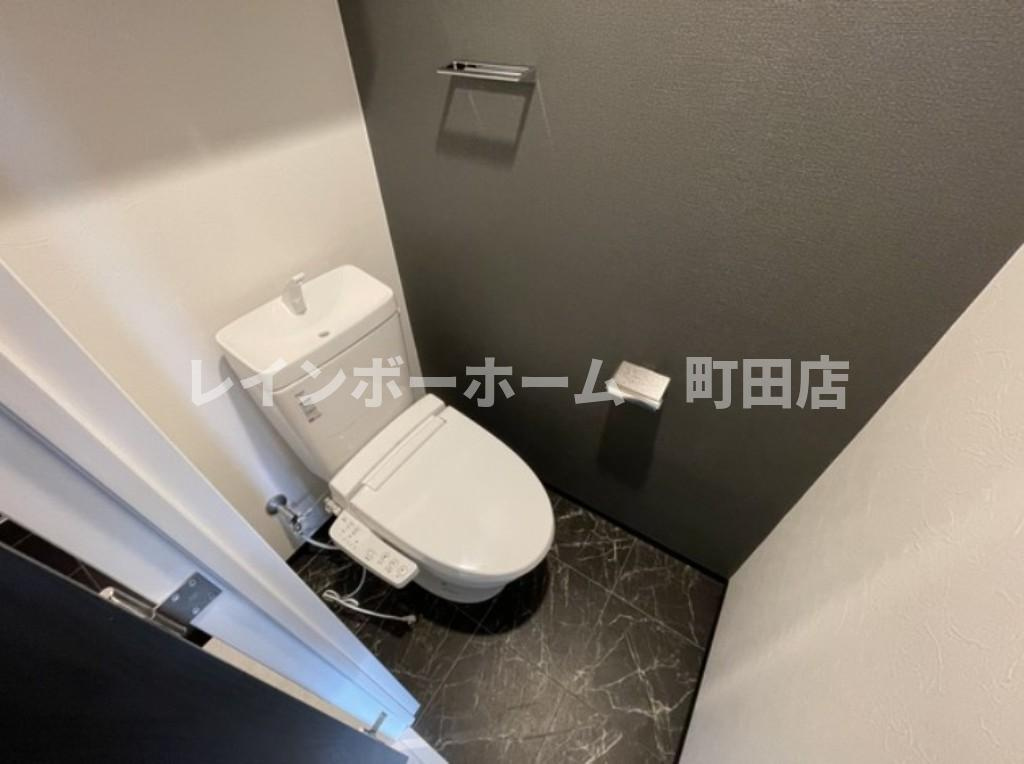 LIMERESIDENCE　MACHIDA※初期費用分割あと払いサービス利用可能物件のトイレ