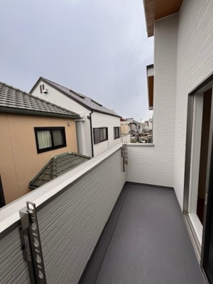 【バルコニー】 | FIRST TOWN尾張旭市第1南新町中畑全1棟【仲介手数料無料　本地原小　旭中 】 | 新築戸建の事はマックバリュで住まい相談へお任せください。