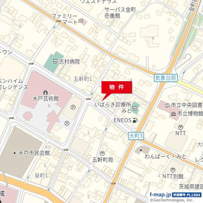 【地図】 | メゾンパル五軒町