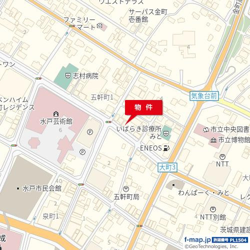 【地図】 | メゾンパル五軒町