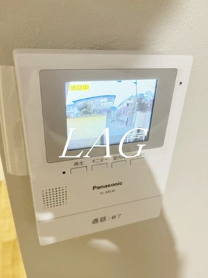 【セキュリティ】 | 土屋コーポ | モニター付インターホンです。