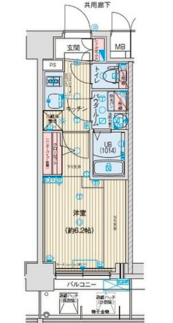 【間取り】 | アドバンス神戸マーレ