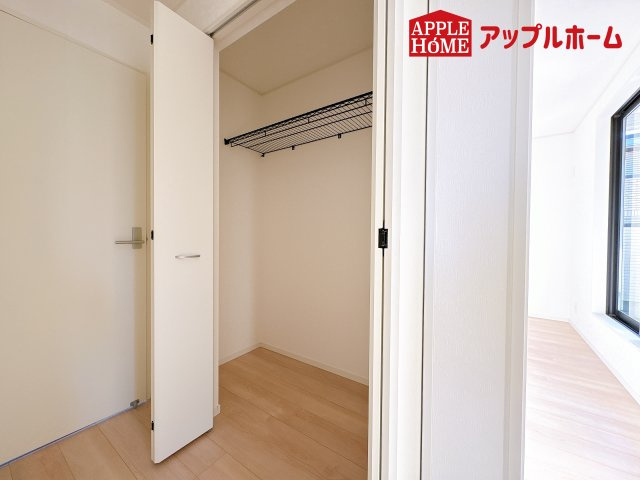 [新築住宅] 鴻巣市箕田 第9 全2棟の収納|２階居室は全室収納あり！たっぷりある収納活用でお部屋もキレイを保てます♪