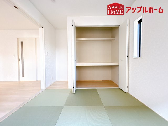 [新築住宅] 鴻巣市箕田 第9 全2棟の和室|広々とした居住空間は日々の暮らしを彩り、心のやすらぎと満足感を与えてくれます。