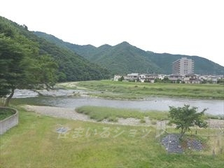 広島市安佐北区上深川町のアパートの展望|募集のお部屋（202号室）からの眺望です！