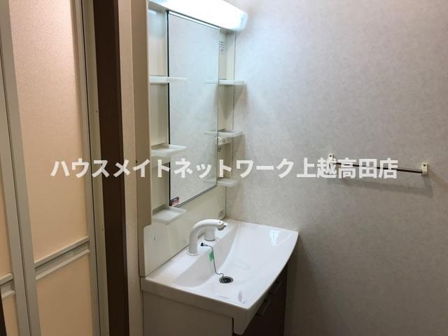 ディア・ハート Ａ棟の独立洗面台|洗髪洗面化粧台