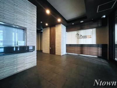 【ロビー】 | プレサンス錦プレミアム | 毎日通るロビーはこのようになっています