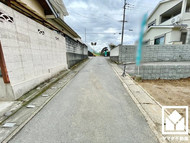 宇治市宇治下居　1号棟の前面道路含む現地写真|3月26日　現地写真更新