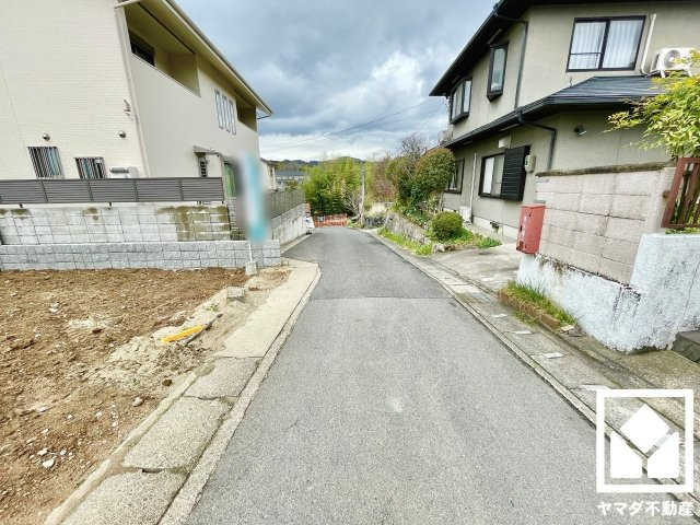 宇治市宇治下居　1号棟の前面道路含む現地写真|3月26日　現地写真更新
