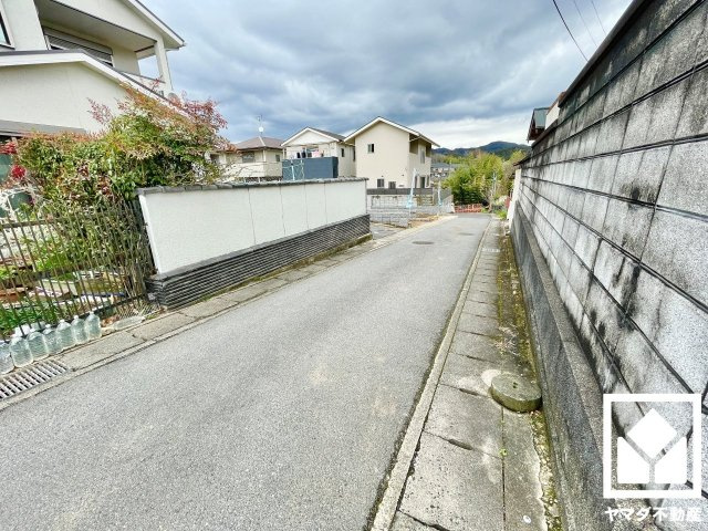 宇治市宇治下居　1号棟の前面道路含む現地写真|3月26日　現地写真更新