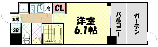 【間取り】 | アドバンス大阪フェリーチェ