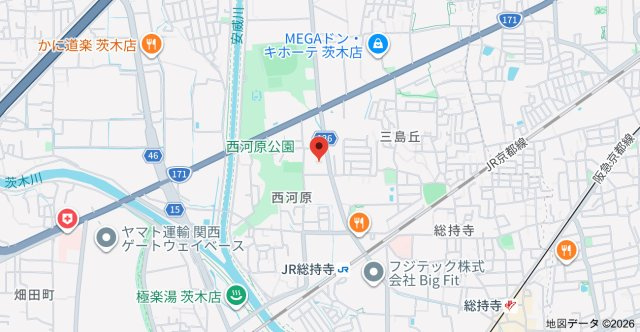 MASUno茨木の地図