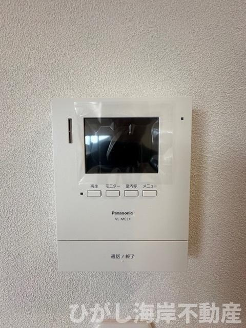 鎌倉市由比ガ浜４丁目　新築戸建　全５棟のセキュリティ|TVモニター付きインターフォン