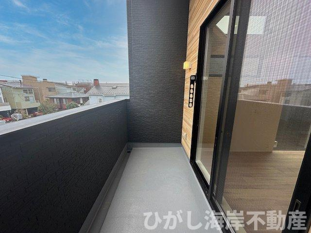 鎌倉市由比ガ浜４丁目　新築戸建　全５棟のバルコニー|バルコニー