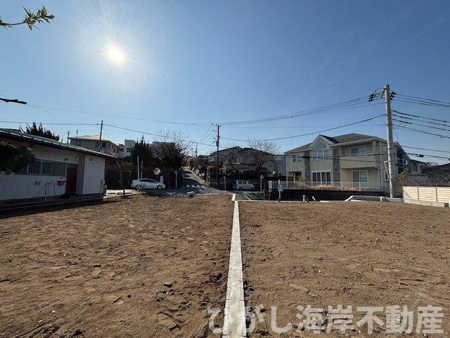 鎌倉市七里ガ浜1丁目　売地　全2区画の展望|現地外観