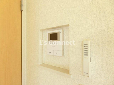 【セキュリティ】 | オ・クレール | 突然の来客もＴＶモニターホンでしっかり確認。