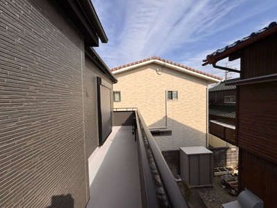 【バルコニー】 | GRAFARE尾張旭市東大道町曾我廻間1棟【仲介手数料無料　旭小　旭中】 | 新築戸建の事はマックバリュで住まい相談へお任せください。