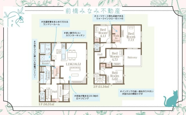 【新築】桐生市相生町第28　限定１棟　リーブルガーデン　新築建売の地図