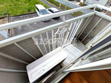 サンシティー井上Ⅱのバルコニー