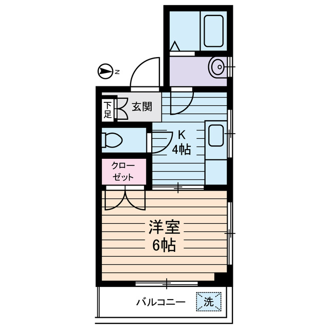 ハイツ　リバーランドの間取り